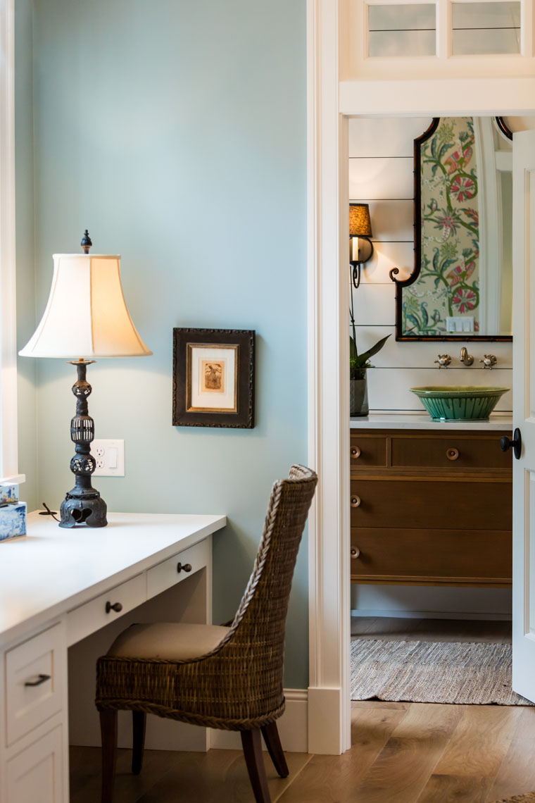 Architectural interior of residential luxury home Door County Wisconsin