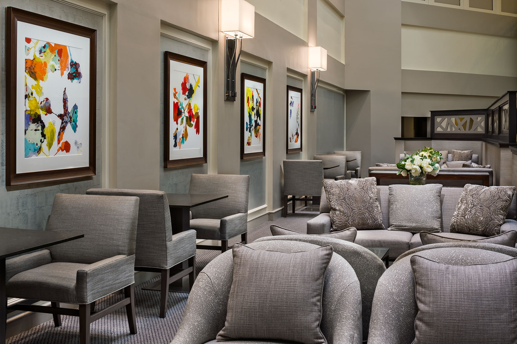 Interior photograph of a luxury hotel resort by Charleston Beaufort South Carolina based architectural hotel and resort photographer Richard Steinberger