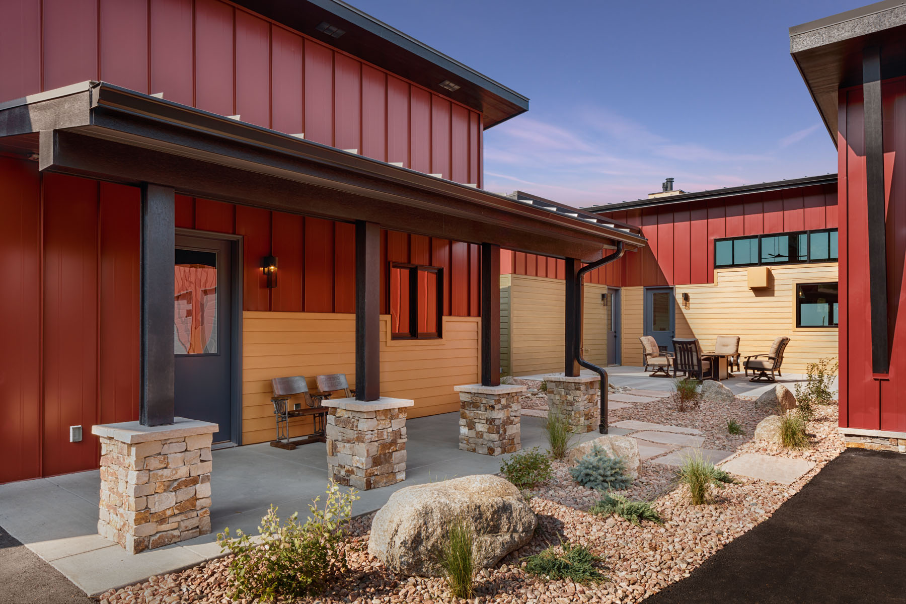 Luxury home in Colorado Springs by architectural photographer Steinberger photographed for the home builder 