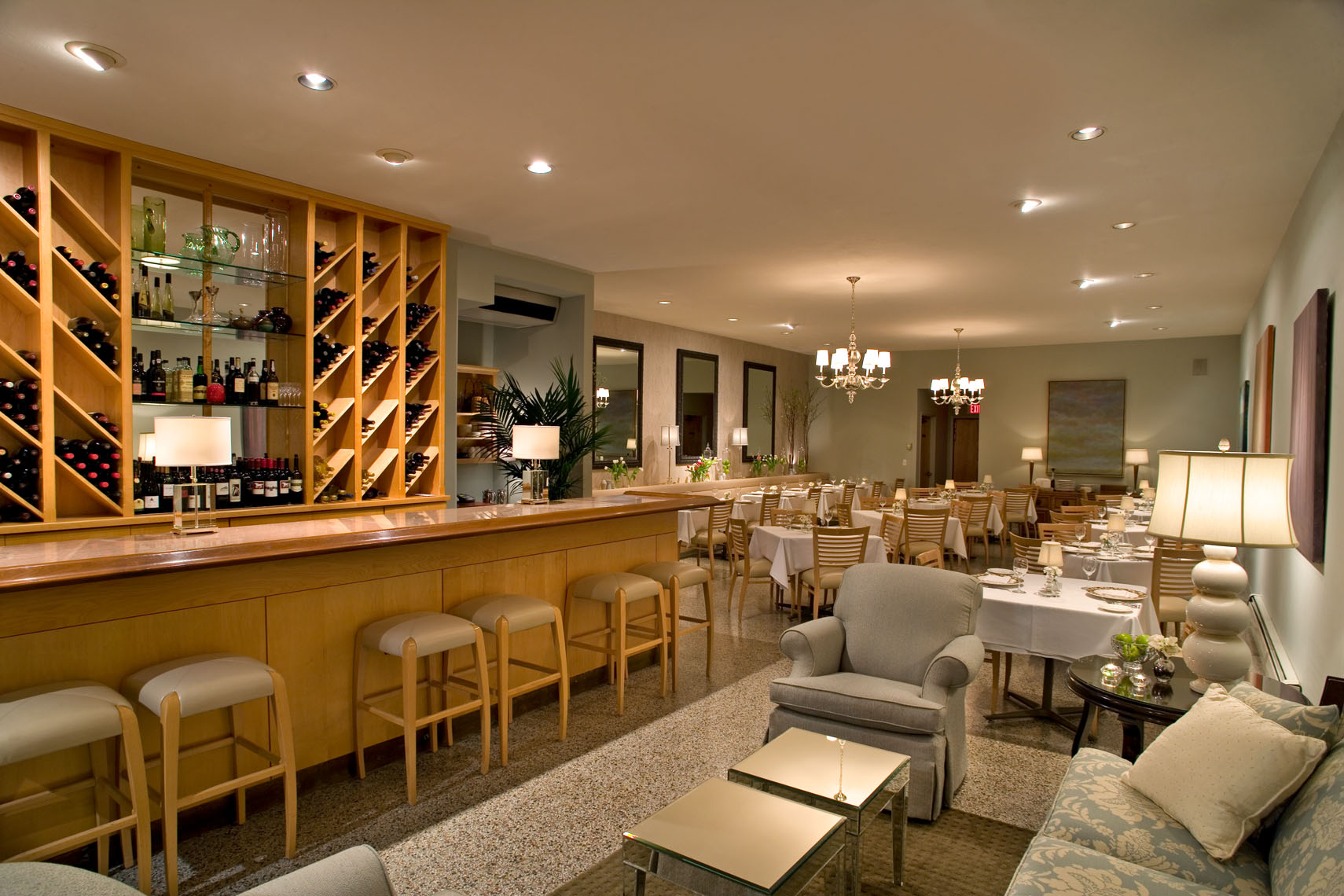 Senior living retirement facility /building interior photographed for the architect and interior designer in denver colorado